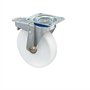 Колесо Tellure Rota 684306 поворотное с тормозом, Ø 200 мм, нагрузка 500 кг, полиамид, шариковый подшипник 684306