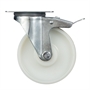 Колесо Стелла-техник N48125PNYB, Ø 125 мм, полиамид, поворотное с тормозом, подшипник скольжения, г/п=250 кг N48125PNYB