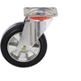 Колесо большегрузное Tellure Rota 727516 поворотное, Ø 200 мм, нагрузка 500 кг, эластичная резина 727516