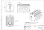 Горизонтальная емкость G 8000 литров (3000x1880x1980 мм) TG8000S13