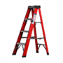 Стремянка стеклопластиковая 3 ступени с органайзером SF 1003 Алюмет SF 1003