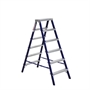 Двухсторонняя стремянка стальная окрашенная с алюминиевыми ступенями 6 ст. MD8206 Алюмет MD8206 Двухсторонняя стремянка стальная окрашенная с алюминиевыми ступенями 6 ст. MD8206 Алюмет MD8206