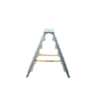 Двухсторонняя стремянка алюминиевая анодированная, ширина ступени 130 мм. 6 ст. ASD5206 Алюмет ASD5206 Двухсторонняя стремянка алюминиевая анодированная, ширина ступени 130 мм. 6 ст. ASD5206 Алюмет ASD5206