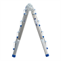 Лестница алюминиевая шарнирная телескопическая 4x4 TT44 Алюмет TT44