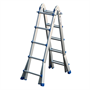 Лестница алюминиевая шарнирная телескопическая 4x5 TT45 Алюмет TT45