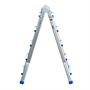 Лестница алюминиевая шарнирная телескопическая 4x5 TT45 Алюмет TT45