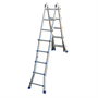 Лестница алюминиевая шарнирная телескопическая 4x5 TT45 Алюмет TT45