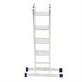 Лестница-трансформер. 2 секции по 4 ступени + 2 секции по 5 ступеней 2*4+2*5 TL4045 Алюмет TL4045