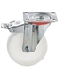 Колесо полиамидное Tellure Rota 686800 поворотное с тормозом (65 мм; 120 кг) 686800