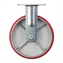 Колесо промышленное неповоротное Стелла-техник N29200CPUF (200 мм; г/п 350 кг), полиуретан/чугун N29200CPUF