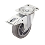 Колесо аппаратное поворотное с тормозом Стелла-техник N48150TPRB (150 мм; г/п 250 кг) N48150TPRB