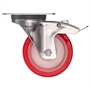 Колесо поворотное с тормозом на НЕРЖАВЕЙКЕ Стелла-техник 6903-100 (100 мм; г/п 170 кг) 6903-100
