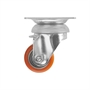 Колесо промышленное поворотное Стелла-техник 1701-35 (35 мм; г/п 100 кг), полиуретан/сталь 1701-35
