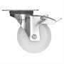 Колесо поворотное с тормозом на НЕРЖАВЕЙКЕ Стелла-техник 5903-100 (100 мм; г/п 200 кг) 5903-100