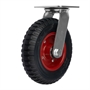 Колесо промышленное поворотное Стелла-техник 5001-200 (200 мм; г/п 200 кг), черная резина с протектором 5001-200