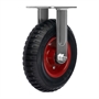Колесо промышленное неповоротное Стелла-техник 5002-200 (200 мм; г/п 200 кг), черная резина с протектором 5002-200