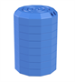 Пластиковая емкость 20000 л (20 куб.м) вертикальная ЕЕВ20000