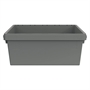 Контейнер Iplast вкладываемый KVR 8634 (800х600х340), сплошной с усиленным дном и штабельным упором без крышки 12.362.65.S