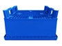 Контейнер Iplast вкладываемый KVR 8634 на полозьях (800х600х340) голубой, сплошной с усиленным дном и штабельным упором 12.362.65.S.С66.1
