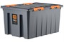 Пластиковый контейнер с крышкой на роликах Rox Box PRO 120 л. (740x565x415 мм) - фото 5548