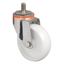 Колесо нейлоновое с креплением на один болт EM05 ZKZ 125 (INOX) EM05ZKZ125INOX