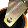 Колесо большегрузное полиуретановое поворотное с тормозом RONEL RN01 CPU 125 F RN01 CPU 125 F