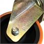 Колесо большегрузное полиуретановое поворотное с тормозом RONEL RN01 CPU 200 F RN01 CPU 200 F
