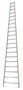 Приставная лестница Эйфель Комфорт-Профи-Пирамида 20 ст. - фото 7621