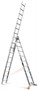 Трехсекционная лестница Эйфель Ювелир 3x10 - фото 7792