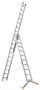 Трехсекционная лестница Эйфель Ювелир Плюс 3x11 - фото 7821