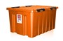 Пластиковый контейнер Rox Box 120 л. с крышкой на роликах (740x565x415 мм) 120-00
